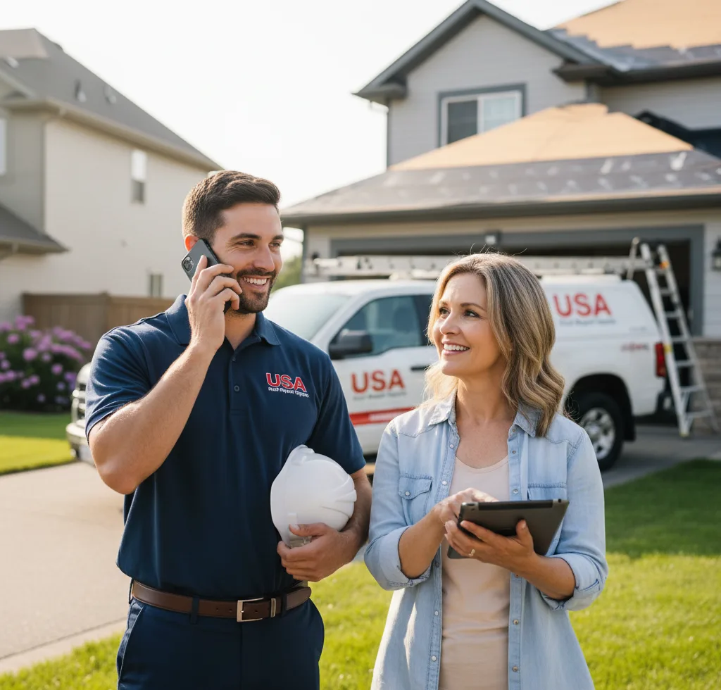 USA Roof Repair Experts customer support in Sandpoint